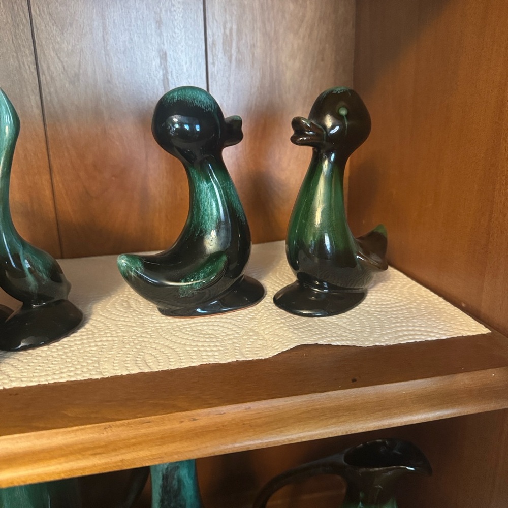 Blue Mountain Ceramic Duck Figurines